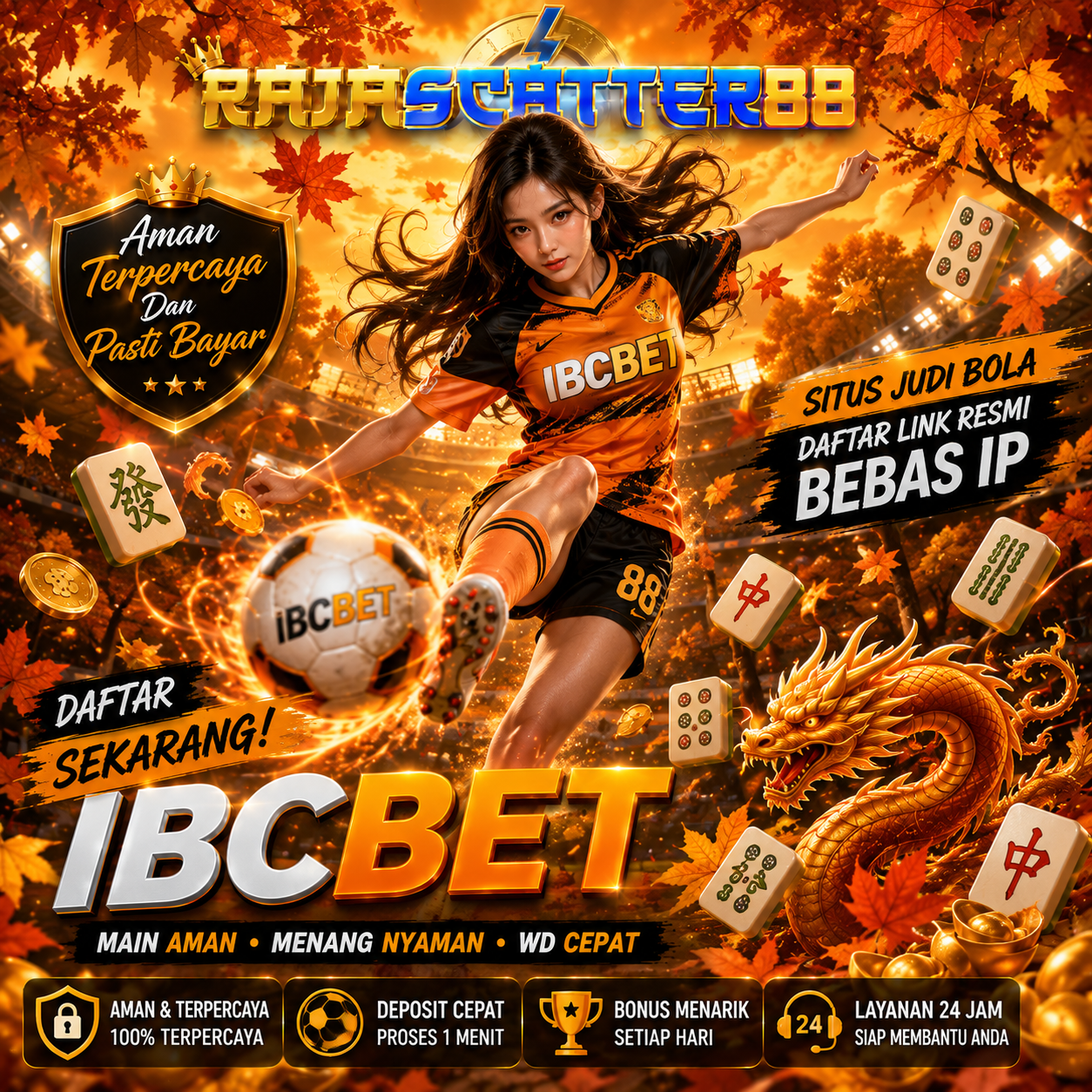 IBCBET ⚽︎ Daftar Link Ibcbet Agen Judi Bola Situs Rajascatter88 Resmi Dan Terpercaya Se Indonesia 2026